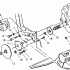 XPRESS 300 - W969530 Gearcase / brake and chain cover mounting xpress 300 w96...