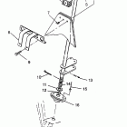 MAGNUM 6X6 - W968744 Steering post magnum 6x6