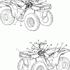 XPLORER 400L - W969140 Decals xplorer 400l w969140