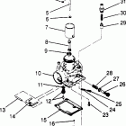 XPRESS 300 - W969530 Carburetor (400) xpress 400 w969540