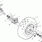 XPRESS 300 - W969530 Front wheel xpress 300 w969540 and xpress 400 w969540