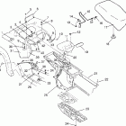 XPRESS 300 - W969530 Rear cab and seat xpress 300 w969530 and xpress 400 w969...
