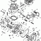 XPLORER 400L - W969140 Crankcase and cylinder xplorer 400l w969140