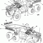 400L 6X6 - W968740 Decals 6x6 400l