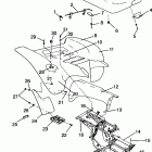 TRAIL BLAZER ES - W967827 Заднее крыло
