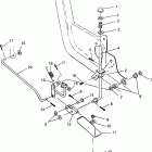 MAGNUM 6X6 - W968744 Foot pedal and parking brake swedish magnum 6x6