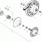 TRAIL BOSS - W968527 Driven clutch trail boss w968527