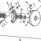 TRAIL BLAZER ES - W967827 Муфта сцепления
