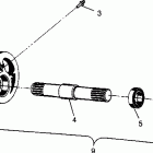 400L 6X6 - W968740 Front tightener 6x6 400l