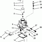 XPRESS 300 - W969530 Carburetor (300) xpress 300 w969530