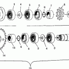 MAGNUM 6X6 - W968744 Center tightener  magnum 6x6
