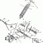 MAGNUM 6X6 - W968744 Swing arm / shock mounting magnum 6x6