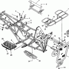 MAGNUM 6X6 - W968744 Bumper / rack mounting magnum 6x6