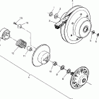 XPLORER 400L - W969140 Driven clutch xplorer 400l w969140