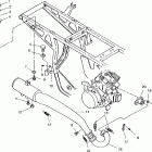 XPLORER 400L - W969140 Exhaust system xplorer 400l w969140