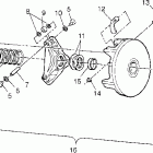 TRAIL BOSS - W968527 Drive clutch trail boss w968527