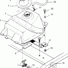 TRAIL BLAZER ES - W967827 Топливный бак