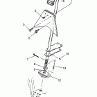XPRESS 300 - W969530 Steering post xpress 300 w969530 and xpress 400 w969540