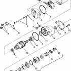 XPLORER 400L - W969140 Starting motor xplorer 400l w969140