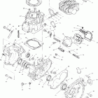 TRAIL BLAZER ES - W967827 Crankcase and cylinder (sport)