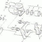 XPLORER - W959140 Front brake assembly xplorer 4x4 w959140