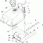 MAGNUM 4X4 - W958144 Топливный бак