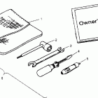 XPLORER - W959140 Tool kit assembly  xplorer 4x4 w959140