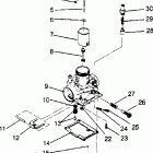 TRAIL BOSS 250 - W958527 Carburetor trail boss w958527