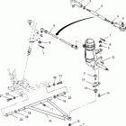 TRAIL BLAZER - W957221 Steering / a-arm assembly trail blazer w957221