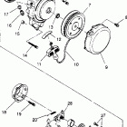 TRAIL BOSS 250 - W958527 Recoil starter  trail boss w958527