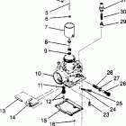 400L 2X4 - W957540 Carburetor 2x4 400l w957540