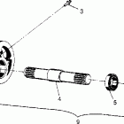 SPORTSMAN 4X4 - W958040 Front tightener assembly sportsman 4x4 w958040