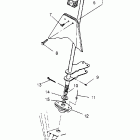 XPLORER - W959140 Steering post assembly  xplorer 4x4 w959140