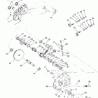XPLORER - W959140 Gearcase assembly xplorer 4x4 w959140
