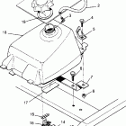 400L 2X4 - W957540 Fuel tank assembly 2x4 400l w957540