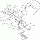 XPLORER - W959140 Rear cab and seat assembly xplorer 4x4 w959140