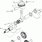 MAGNUM 2X4 - W957544 Crankshaft and piston magnum 2x4 w957544
