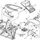 TRAIL BLAZER - W957221 Front cab assembly trail blazer w957221