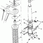 TRAIL BOSS 250 - W958527 Strut assembly  trail boss w958527