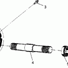 SCRAMBLER 4X4 - W957840 Front tightener assembly scrambler w957840