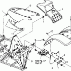 400L 2X4 - W957540 Front cab assembly 2x4 400l w957540