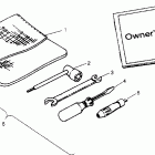 TRAIL BLAZER - W957221 Tool kit assembly trail blazer w957221