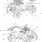 TRAIL BOSS 250 - W958527 Decals  trail boss w958527