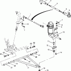 400L 2X4 - W957540 Steering / a-arm assembly 2x4 400l w957540