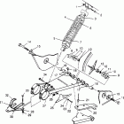 MAGNUM 2X4 - W957544 Swing arm / shock mounting  (after serial #2275881) magn...
