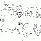 TRAIL BLAZER - W957221 Front brake assembly trail blazer w957221