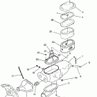 SCRAMBLER 4X4 - W957840 Air box assembly scrambler w957840