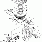 300 2X4 - W957530 Crankcase and cylinder 2x4 300 w957530