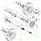 MAGNUM 2X4 - W957544 Rear wheel drive assembly  (prior to serial #2295881) ma...
