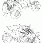 TRAIL BLAZER - W957221 Decals trail blazer w957221